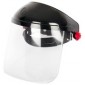 Protector facial transparemte modelo  3-PF-500T ajuste matraca