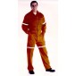 Overol Naranja con reflejante Talla 42